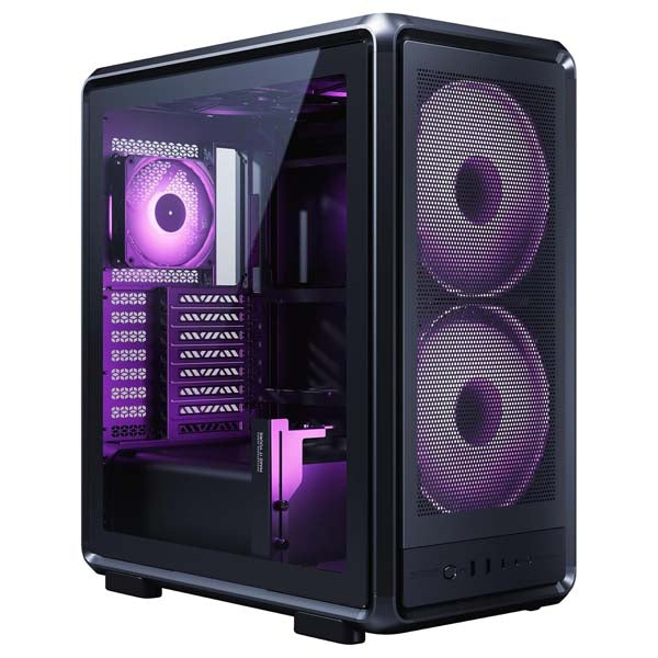 Cooler Master MasterFrame 500 Mesh ARGB Black E-ATX Mid Tower Case – TechCure India