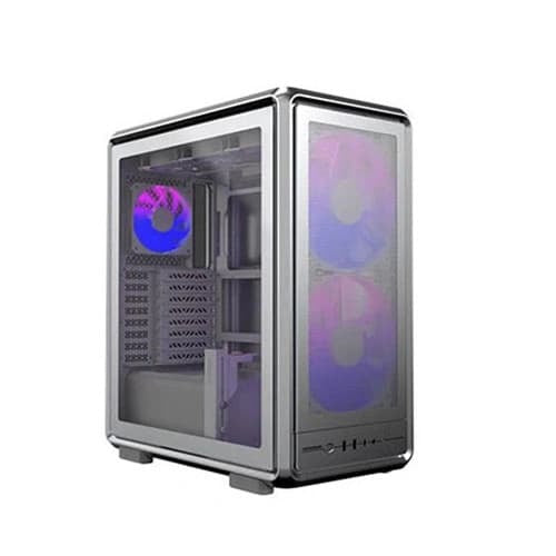 Cooler Master MasterFrame 500 Mesh ARGB Silver E-ATX Mid Tower Case – TechCure India