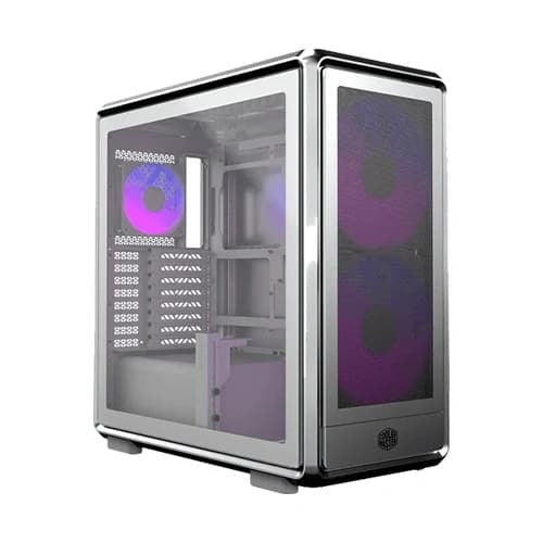 Cooler Master MasterFrame 600 Mesh ARGB Silver E-ATX Mid Tower Case – TechCure India