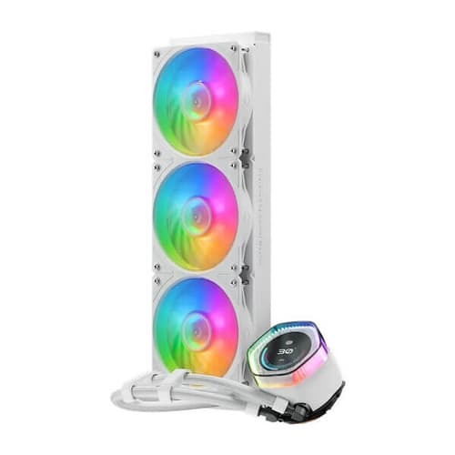 Cooler Master MasterLiquid 360mm Ion ARGB White Liquid Cooler – TechCure India