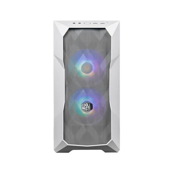 Cooler Master TD300 Mesh ARGB (M-ATX) Cabinet (White) – TechCure India