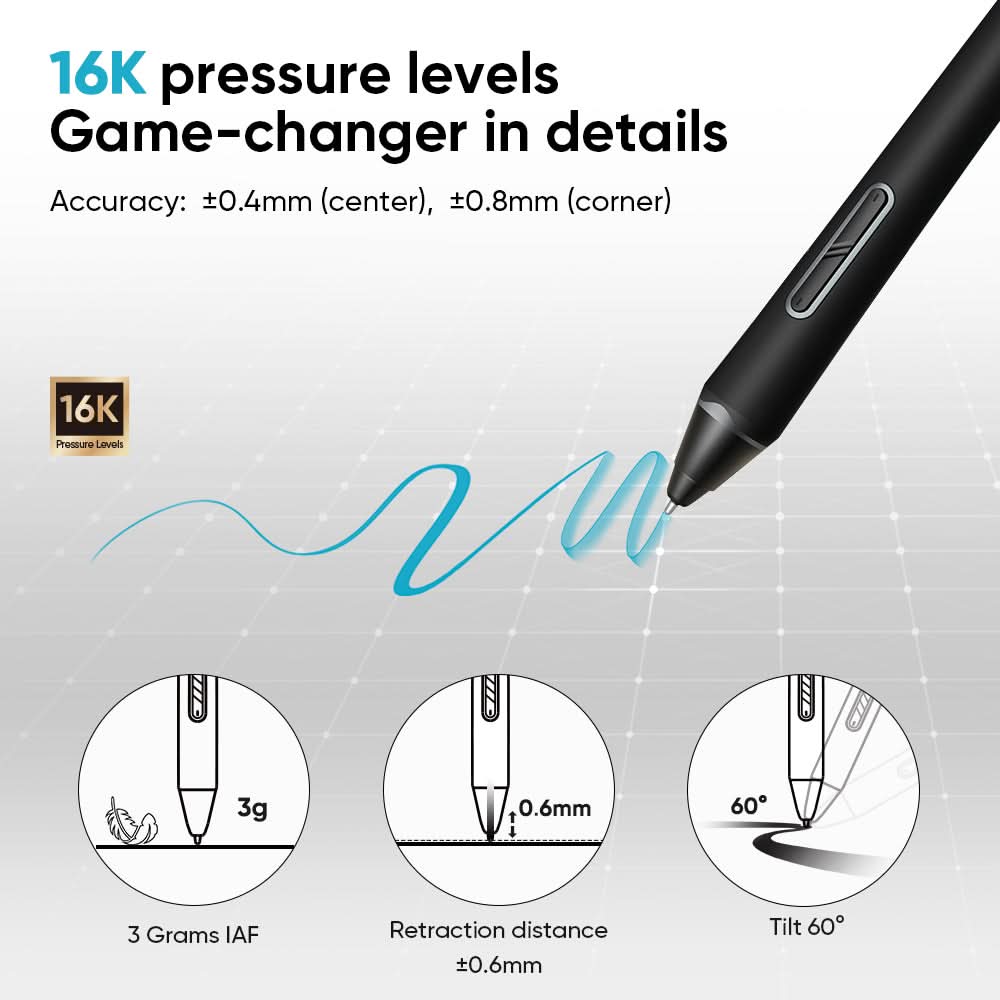 XP PEN DECO PRO MW GEN 2 DRAWING TABLET (MT0962B) – TechCure India