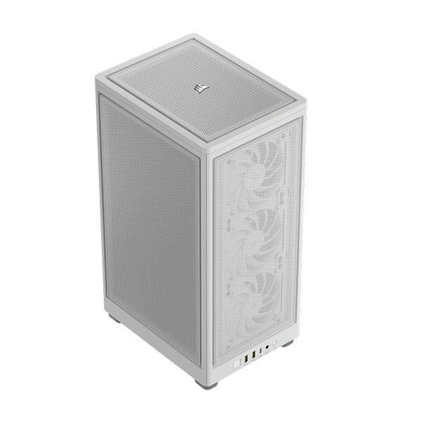 Corsair 2000D Airflow Mini ITX PC Cabinet (White) – TechCure India