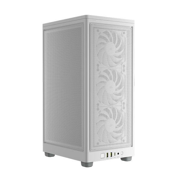 Corsair 2000D Airflow Mini ITX PC Cabinet (White) – TechCure India