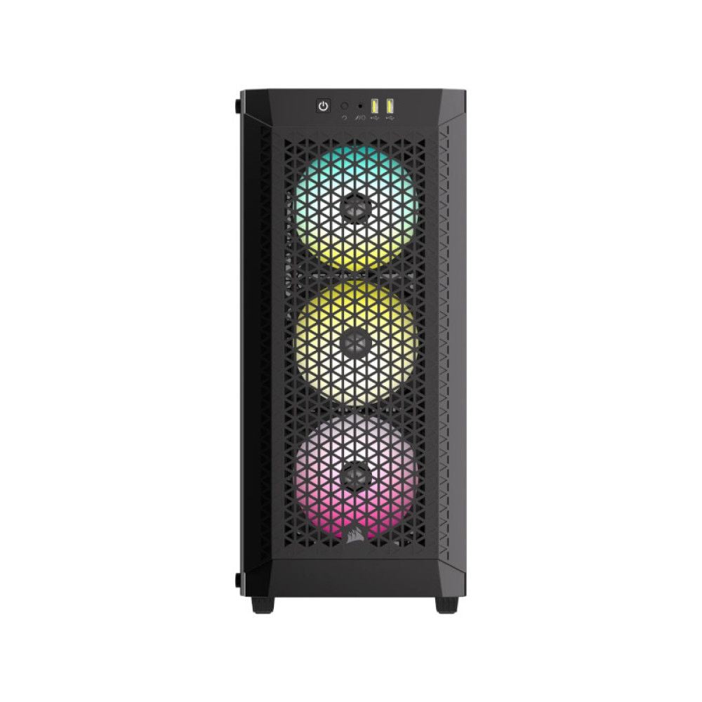 CORSAIR 480T RGB Airflow Tempered Glass ATX Mid Tower Cabinet (Black) - 2