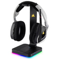 Corsair Gaming ST100 RGB Premium Headset Stand with 7.1 Surround Sound (Black) – TechCure India