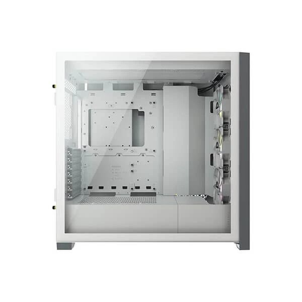Corsair ICUE 5000X RGB Mid Tower Cabinet (White) – TechCure India