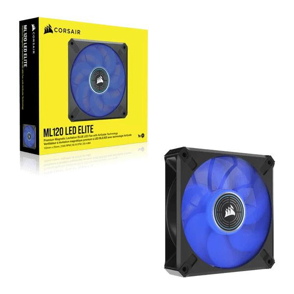 Corsair ML120 LED Elite 120mm Blue LED Cabinet Fan (Single Pack) – TechCure India