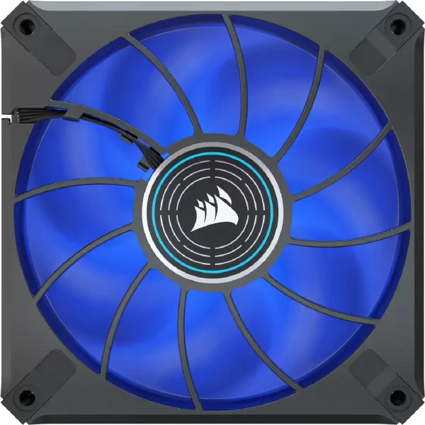 Corsair ML120 LED Elite 120mm Blue LED Cabinet Fan (Single Pack) – TechCure India