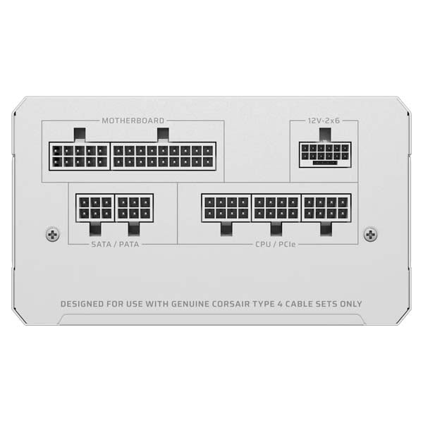 Corsair RMe Series RM750e Fully Modular Low-Noise ATX Power Supply White (CP-9020292-IN) – TechCure India