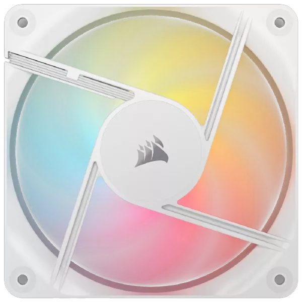 Corsair RS120-R ARGB 120mm PWM Reverse Fans (Triple Pack), White – TechCure India