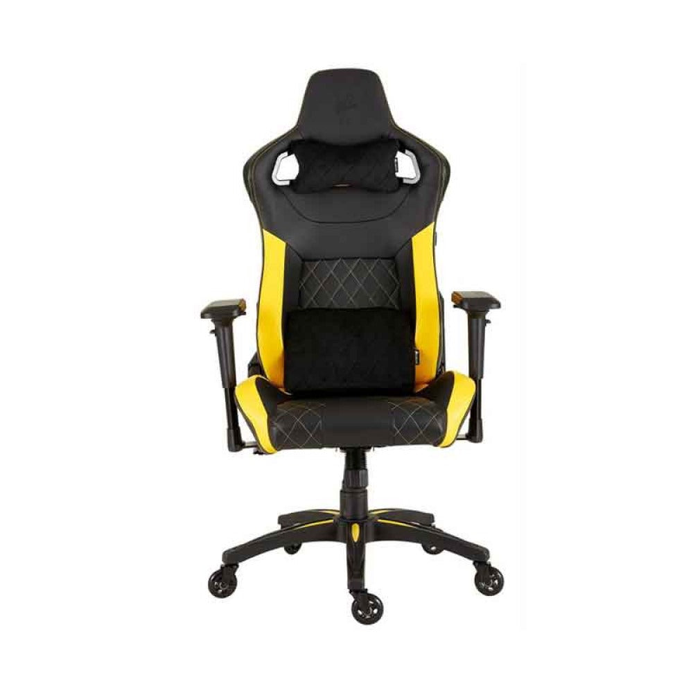 Corsair T1 RACE 2018 Gaming Chair (Black/Yellow) – TechCure India