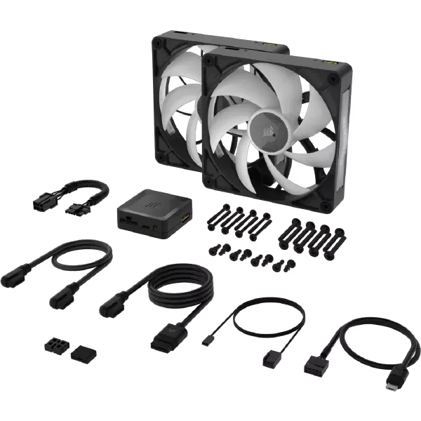 Corsair iCUE LINK RX140 MAX RGB 140mm PWM Thick Fans Starter Kit – TechCure India