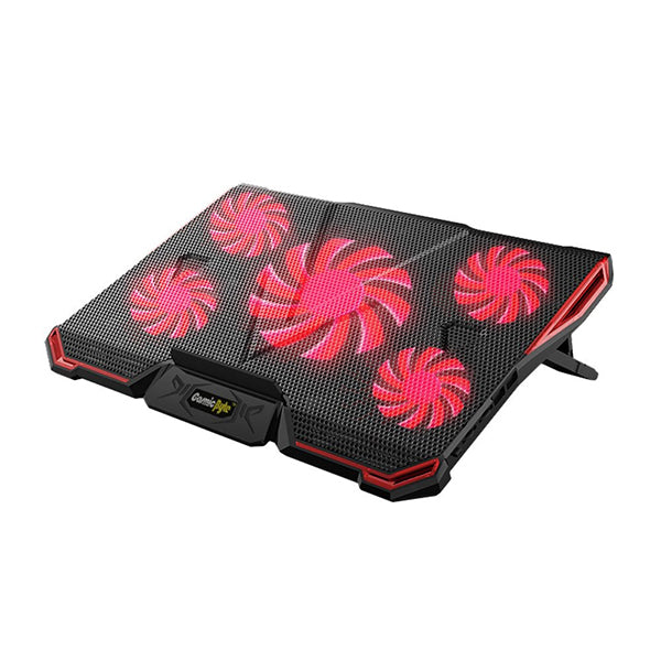 Cosmic Byte Asteroid Laptop Cooling Pad, Adjustable Height - Blue LED – TechCure India