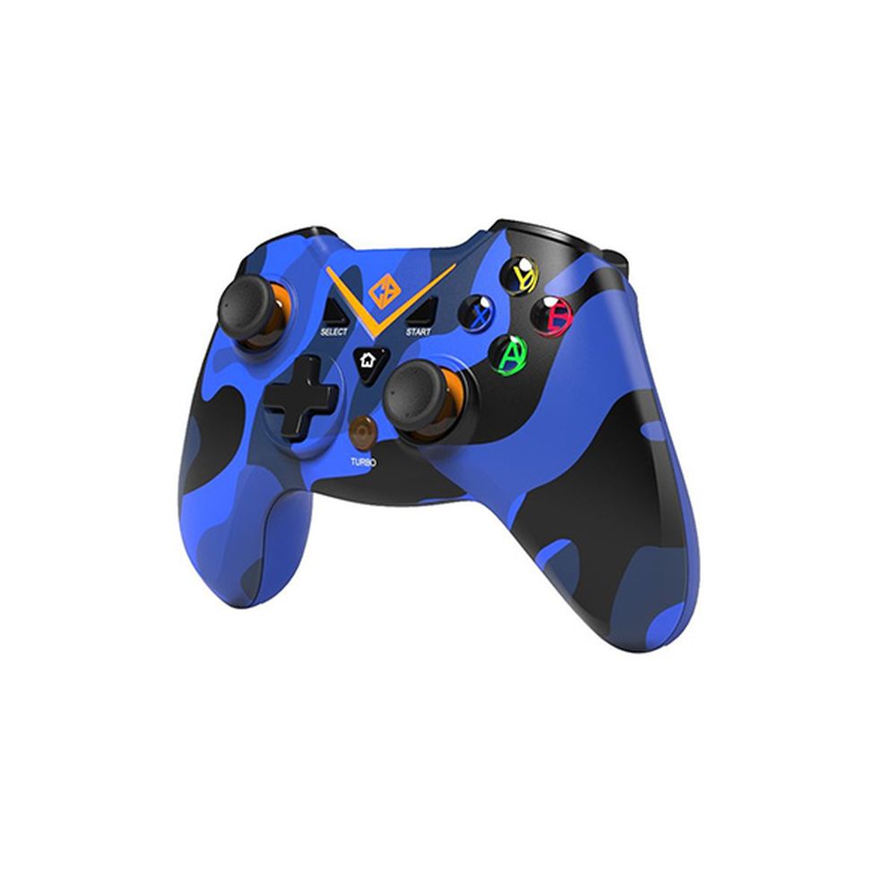 COSMIC BYTE C3070W Nebula 2.4G Wireless Gamepad (Camo Blue) - 3