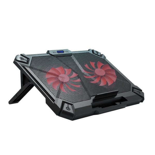 Cosmic Byte Comet Laptop Cooling Pad, Dual 140 mm Fans with Two USB ports (Red) – TechCure India