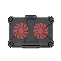 Cosmic Byte Comet Laptop Cooling Pad, Dual 140 mm Fans with Two USB ports (Red) – TechCure India