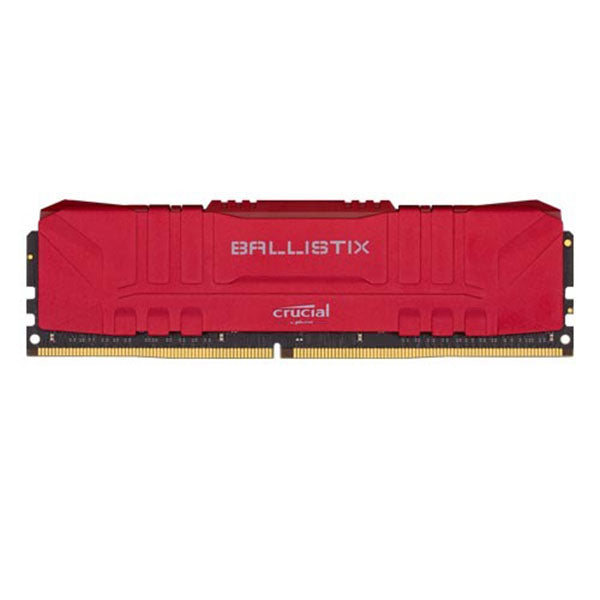 Crucial Ballistix 16GB DDR4-3000 Desktop Gaming Memory (Red) BL16G30C15U4R – TechCure India