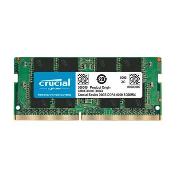 Crucial Basics 8GB DDR4 2666MHZ SODIMM Laptop Memory (CB8GS2666) – TechCure India