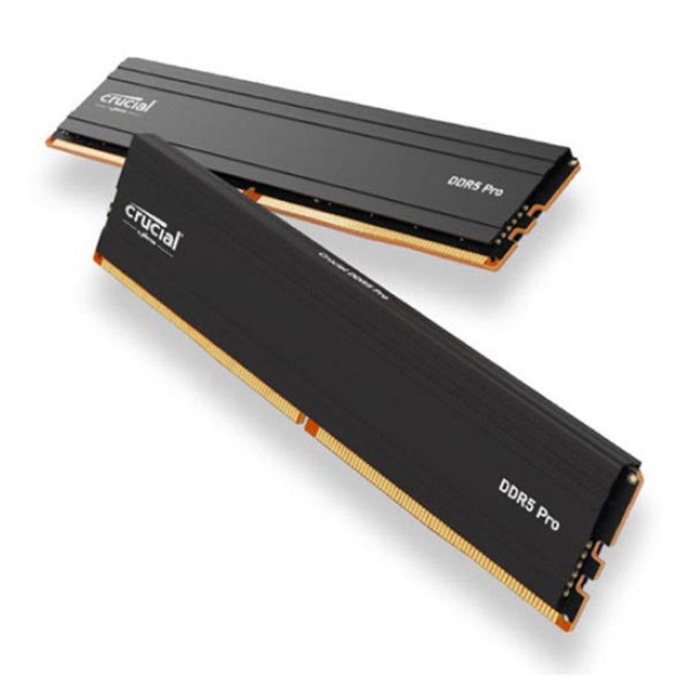 CRUCIAL Pro 64GB ( 32GB x 2 ) 5600MHz DDR5 Ram ( Black ) ( CL46 ) - 2