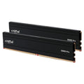 Crucial Pro 96GB (2x48GB) DDR5 5600Mhz CL46 UDIMM Desktop Memory (Black) – TechCure India