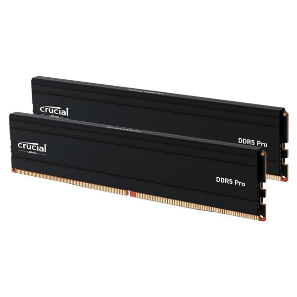Crucial Pro 96GB (2x48GB) DDR5 5600Mhz CL46 UDIMM Desktop Memory (Black) – TechCure India
