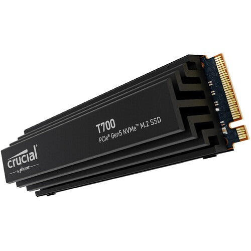 Crucial T700 4TB PCIe 5.0 x4 M.2 Internal SSD with Heatsink – TechCure India