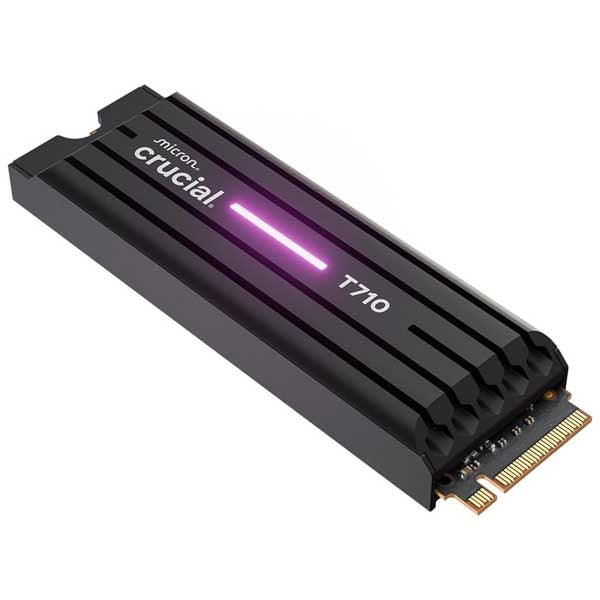 Crucial T710 4TB PCIe Gen5 NVMe SSD With Heatsink (CT4000T710SSD5) – TechCure India