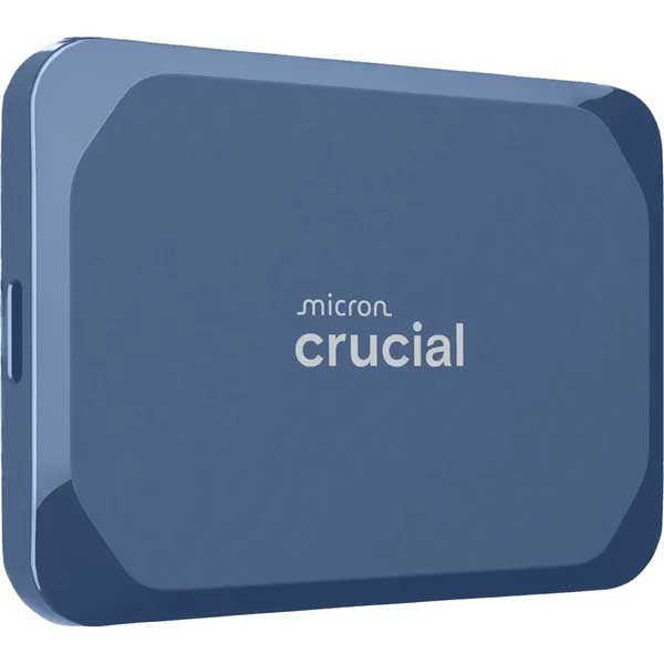Crucial X10 2TB 2.5" USB Type C External Portable SSD (Blue) – TechCure India
