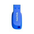 Sandisk Cruzer Blade USB Flash Drive - 32GB (Electric Blue) – TechCure India