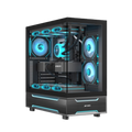 Ant Esports Crystal X6 Pro RGB ATX Mid Tower Cabinet ( Black )