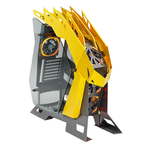 ANT ESPORTS CYPHER G7 CABINET BLACK-YELLOW – TechCure India