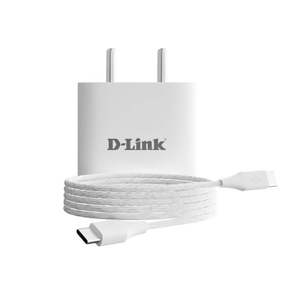 D-Link DPA-F4511 45W GaN Fast Charger with PD 3.0 & QC 4+, Dual Port USB-C & USB-A Adapter – TechCure India