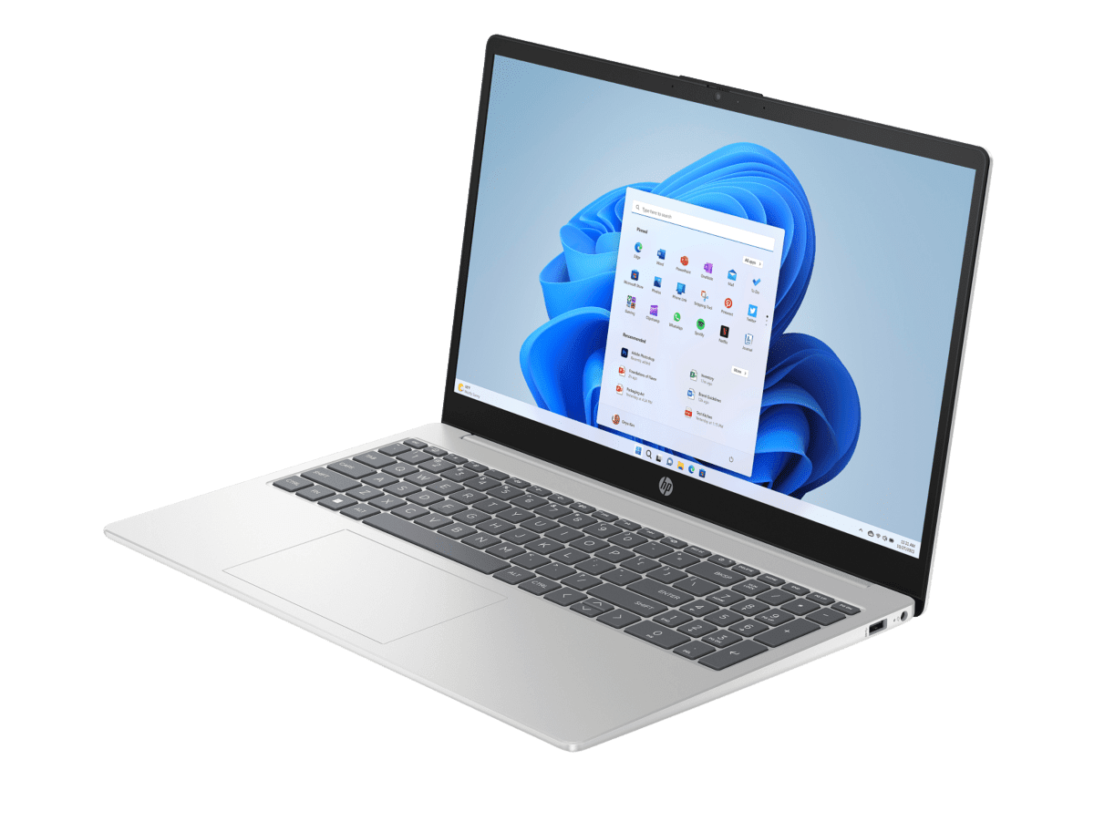 HP 15 FC0761AU [R7-7730U/16GB/512GB SSD/WIN11 HOME+MS24/15.6"/INTEGRATED GRAPHICS/1 YEAR(S)/SILVER] – TechCure India