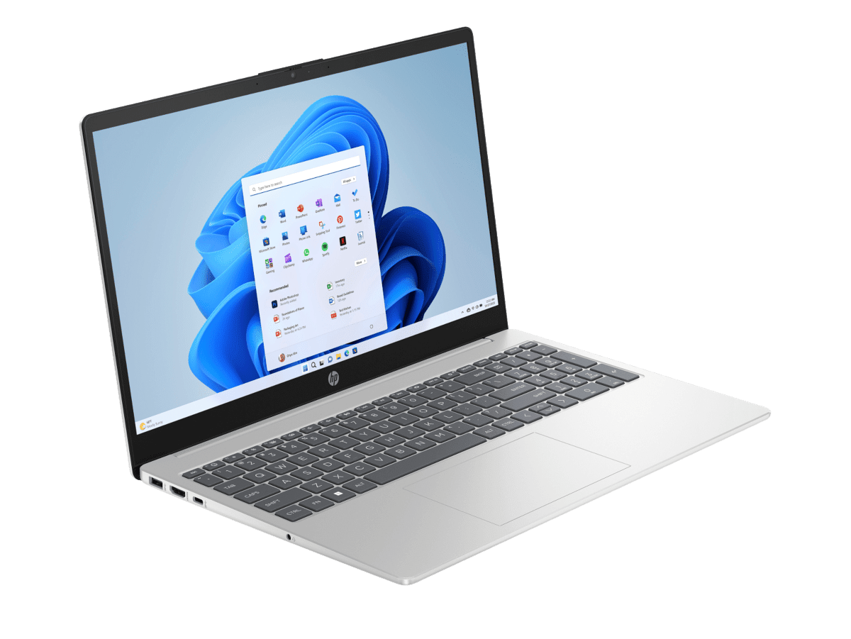 HP 15 FC0761AU [R7-7730U/16GB/512GB SSD/WIN11 HOME+MS24/15.6"/INTEGRATED GRAPHICS/1 YEAR(S)/SILVER] – TechCure India