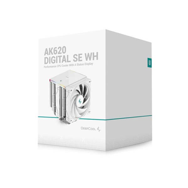 DEEPCOOL AK620 DIGITAL SE WH CPU Air Cooler – TechCure India