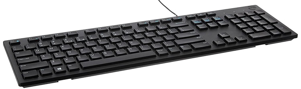 DELL KB216 WIRED MULTIMEDIA USB KEYBOARD WITH SUPER QUITE PLUNGER KEYS WITH SPILL-RESISTANT – TechCure India