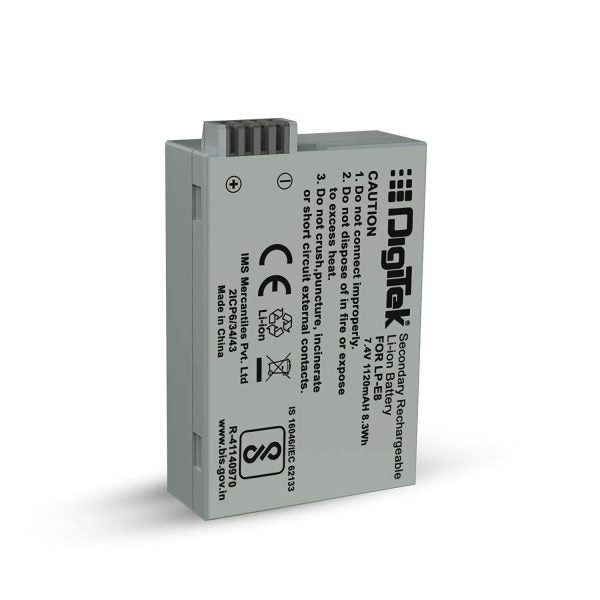 DIGITEK (LP E8) Lithium-ion Rechargeable Battery for DSLR Camera – TechCure India