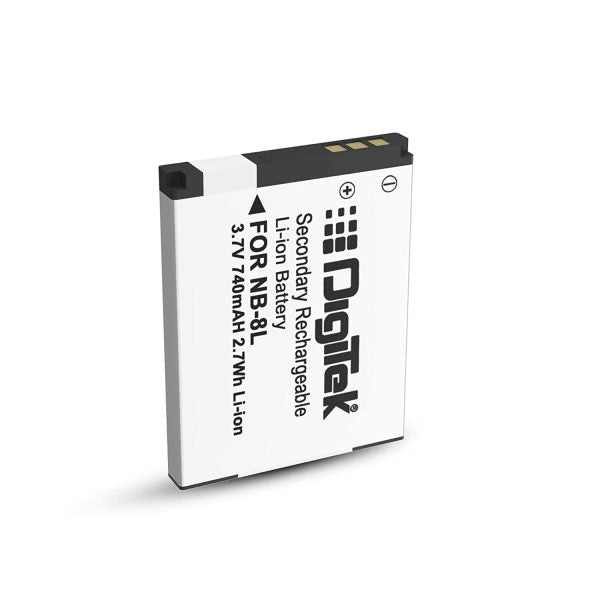 DIGITEK (NB 8L) Lithium-ion Rechargeable Battery for DSLR Camera – TechCure India