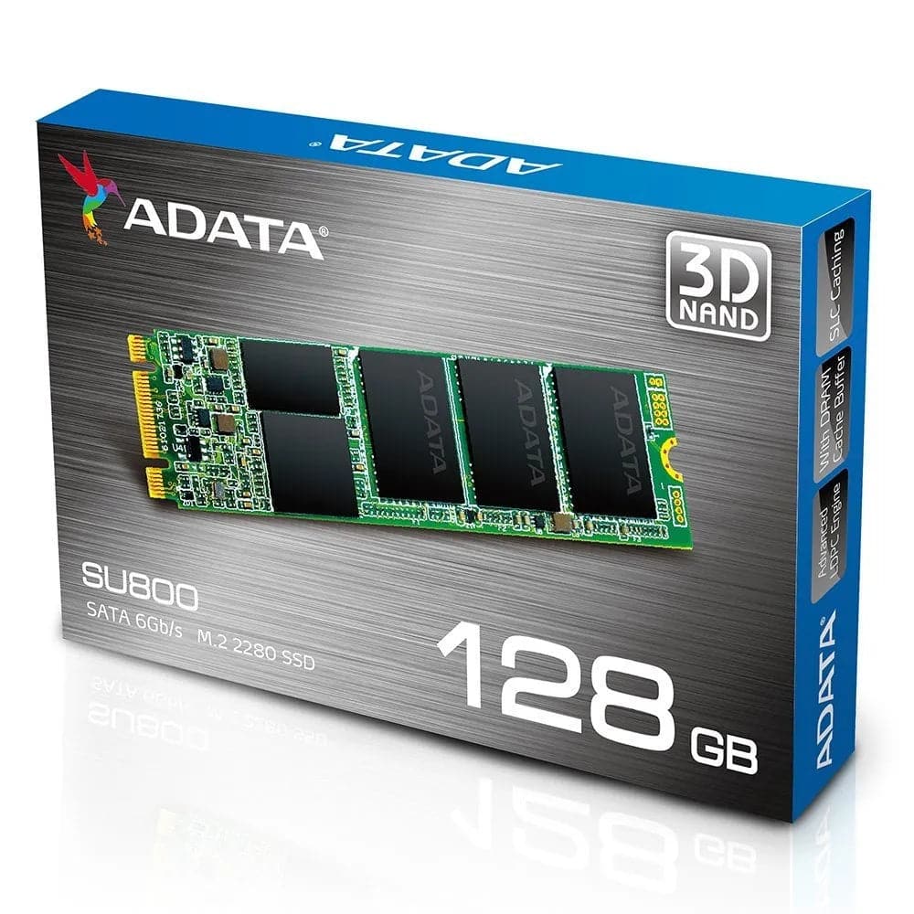 ADATA Ultimate SU800 128GB 2.5 SATA M.2 SATA3 Solid State Drive (SSD) - 2