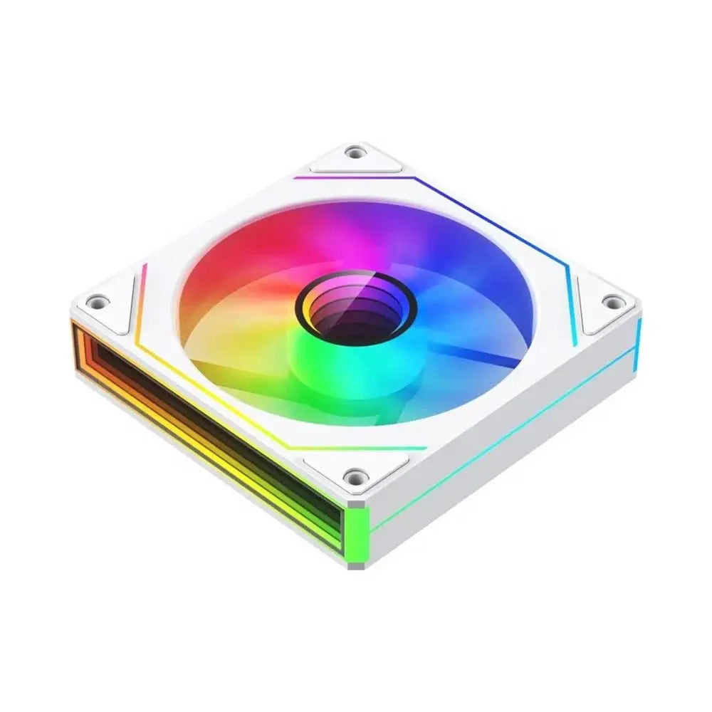 DEEPCOOL CG530 Reversed Blade 120mm ARGB Cabinet Fan ( White ) ( Single Pack ) – TechCure India
