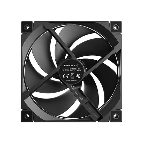 DeepCool FD12 V2 120mm Cabinet Fan (Black) – TechCure India