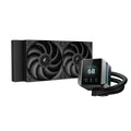 DeepCool MYSTIQUE 240 LCD Liquid Cooler (Black) – TechCure India