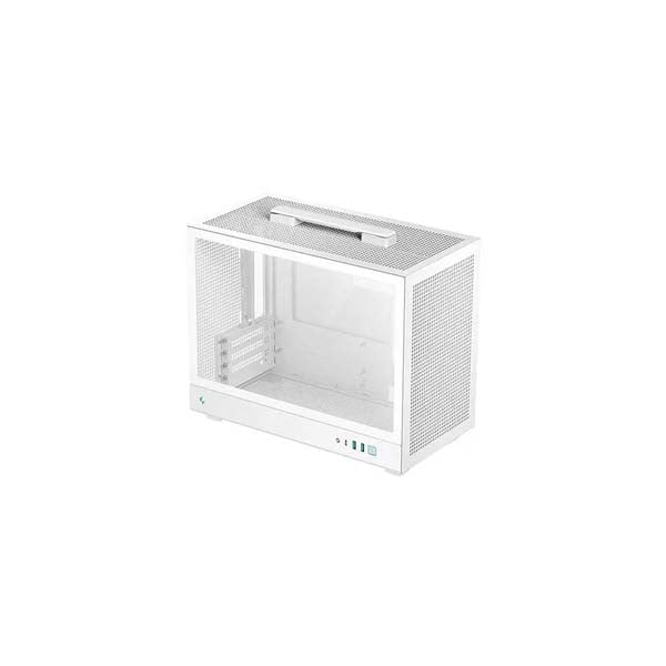 Deepcool CH160 Plus WH Mini-ITX Mid Tower Cabinet White (R-CH160-WHNGM0-G) – TechCure India