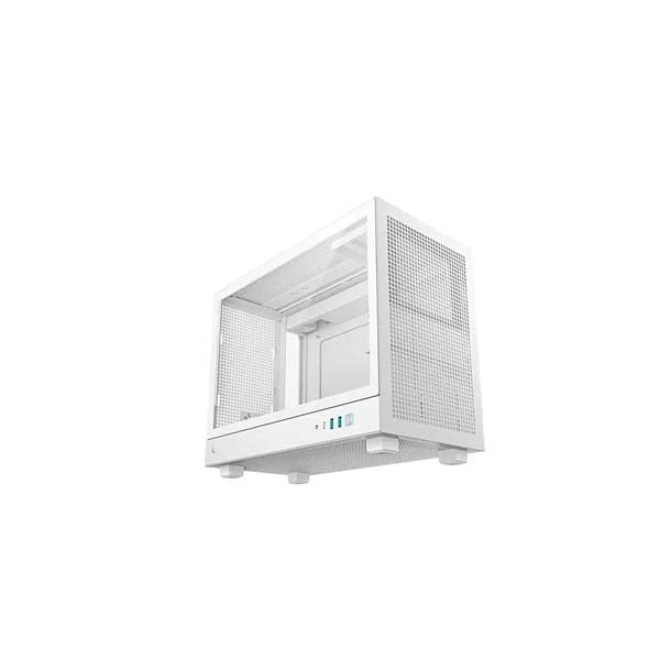 Deepcool CH160 Plus WH Mini-ITX Mid Tower Cabinet White (R-CH160-WHNGM0-G) – TechCure India
