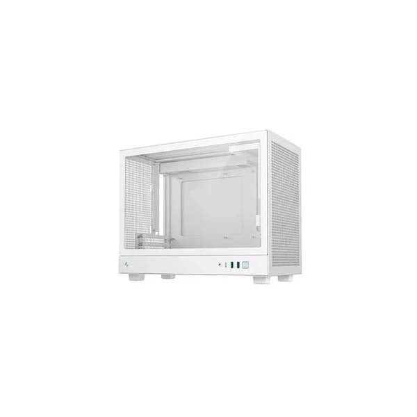Deepcool CH160 Plus WH Mini-ITX Mid Tower Cabinet White (R-CH160-WHNGM0-G) – TechCure India