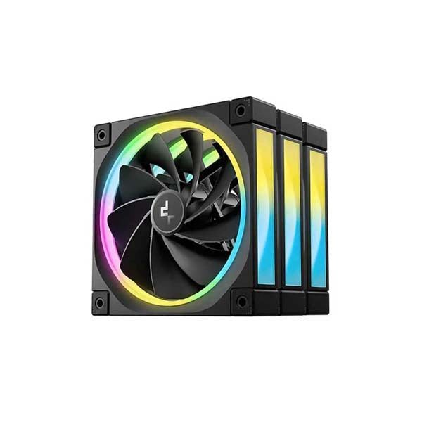 Deepcool FL12R WH-3 IN 1 ARGB 120mm Cabinet Fan (Black) – TechCure India