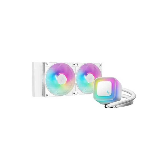 Deepcool LE240 V2 240mm CPU Liquid Cooler White (R-LE240-WHAMMN-G-2) – TechCure India