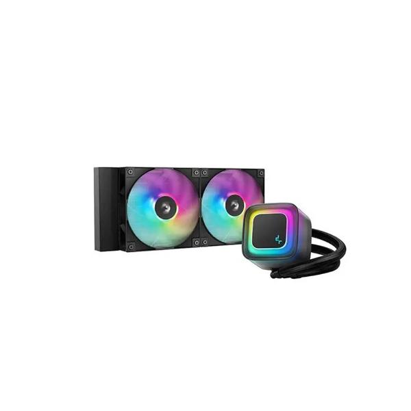 Deepcool LE240 V2 240mm CPU Liquid Cooler Black (R-LE240-BKAMMC-G-2) – TechCure India