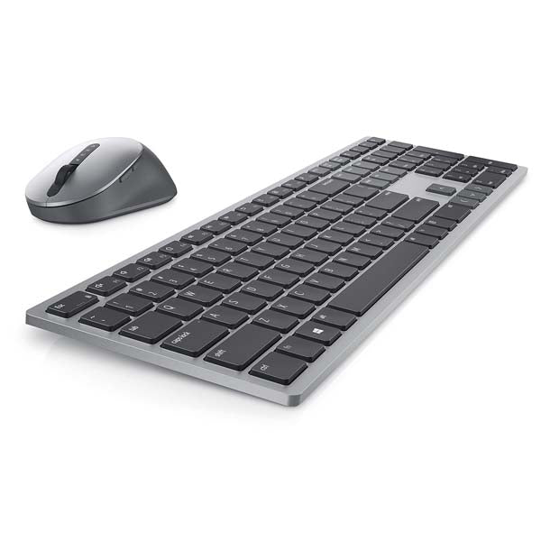 Dell KM7321W Multi-Device Wireless (RF/Bluetooth) Keyboard and Mouse Combo (Titan Grey) – TechCure India